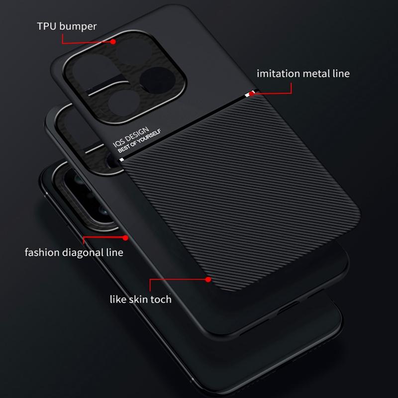 Custodia Antiscivolo Robusta per OnePlus 15 Cover Protettiva Supporto Magnetico a Ventosa Coque Fundas Capa