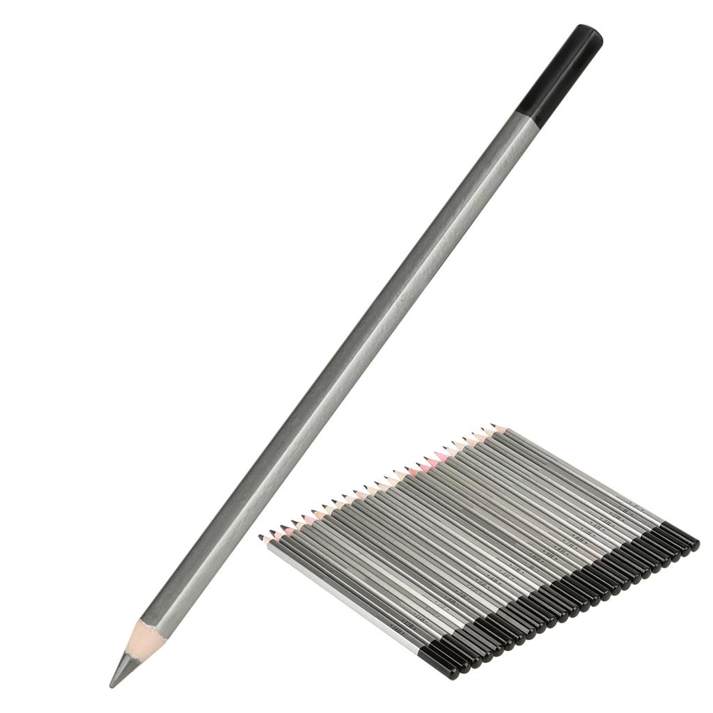 24Pcs Sketch Art Graphite Drawing Pencil NOn Toxic Colored Paint Pencil 9H 14B