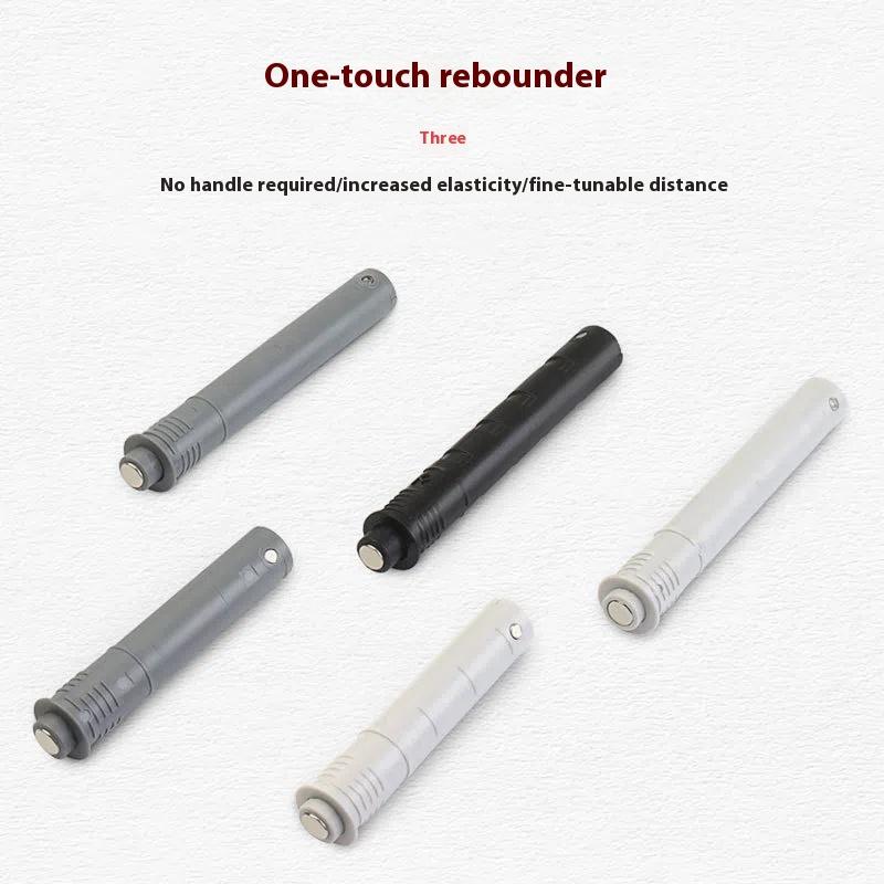 5Pcs Hidden Soft Quiet Close Closer Concealed Cabinet Rebounder Kitchen Cupboard Dampers Buffers Drawer Furniture Door Stopper