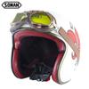 Exclusive Electric Car Helmets Harley Retro Men's And Women's Half Helmets Harley Windshields Personalized Riding Helmets