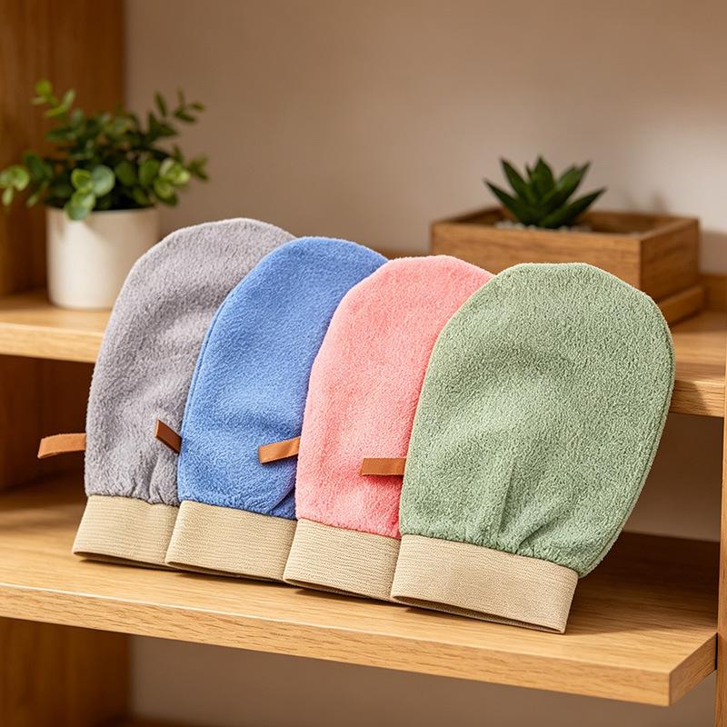 Coarse Sand Scrubbing Towel - Double-sided Exfoliating, Strong Scrubbing for Dirt and Dust, Hand-washing Towel for Household Use