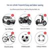 Forever 02 High Pressure Bicycle Air Pump with Gauge