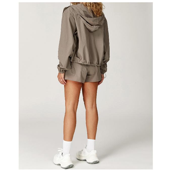 Schnelltrocknende Sport-Sonnenschutzjacke, Kühl und atmungsaktiv, Mit Kapuze und Reißverschluss, UV-beständige Sonnenschutzkostümjacke für Damen