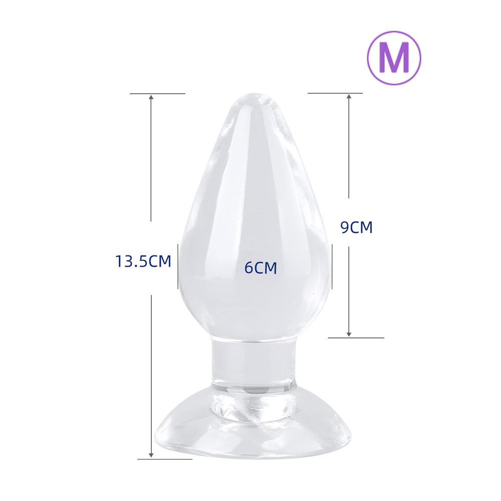 Super Big Soft Anal Plug Butt Plug TPE Clear Large Huge Sex Toys Anal Dildo Bead Unisex Erotic Toys Sex Products for Men Women