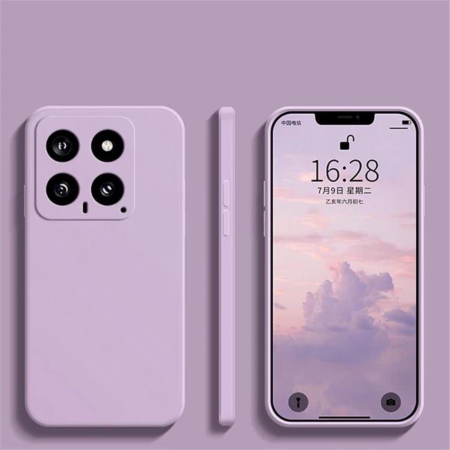 For Xiaomi 14 Case Original Liquid Silicone Full Protection Soft Cover For Xiaomi Mi 14 Mi14 Pro Mi 14Pro Xiaomi14 Phone Cases