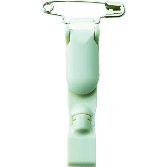 

TRUSCO Rotating Name Badge Safety Pin Set of Clips, TTNF-C, 10-Piece (Case 10)