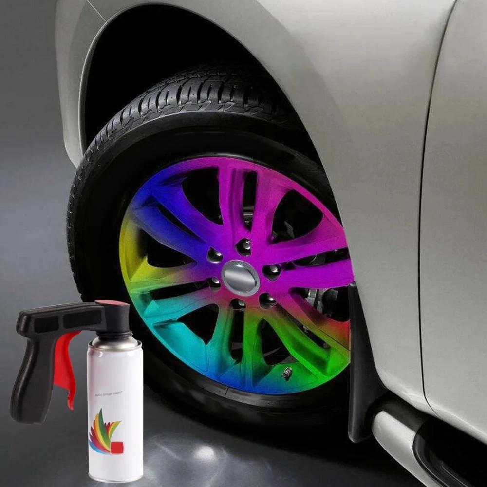 Reusable Spray Paint Handle Portable Universal Car Color Changing Film Pasting Self Spraying Hand Spray Gun Spray Can Handle