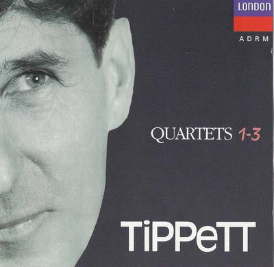CD TIPPETT - Quartets 1 & 3 4256452 London Records 1989 Europe Classical Used