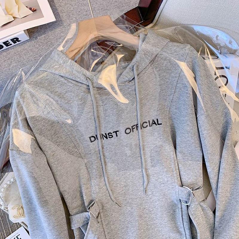 Sweatshirt for Women Oversize Hooded Fleece Thickened Loose Half-high Neck Casual Pullover Long Sleeve Winter Sweatshirt Top