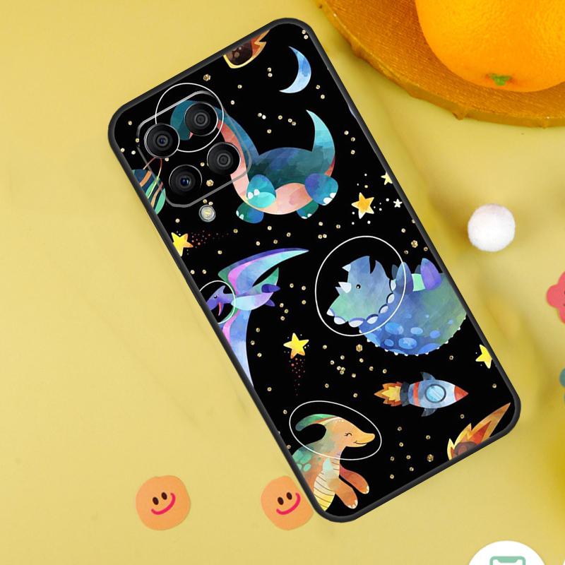 Dinosaur Collage For Samsung Galaxy M11 M12 M13 M14 M15 M34 M54 M55 M33 M53 M31 M51 M30s M32 M52 M20 Case