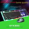 Limei GTX300 Gaming-Tastatur- und Maus-Set mit Hintergrundbeleuchtung und mechanischem Gefühl
