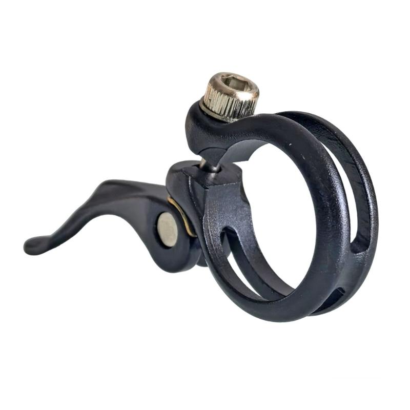 Quick Release Bicycles Seatpost Clamp Aluminum Alloy 34.9mm Seat Tube Clamp Road Bike Seat Tube Clip Easy to Install