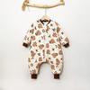 Thick Cotton Sleeping Bag Toddlers 1-3 Years Winter Warm Sleepwear 80-130cm Anti-Kick Belly Protection