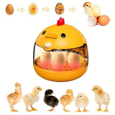 1 Stück intelligenter Inkubator, mit automatischer Temperaturregelung, Feuchtigkeitswendung, kleiner intelligenter Temperaturregelung, geeignet für Küken und Vögel
