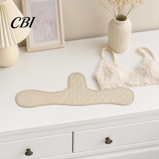 Assorbisudore Torace 1/5/10 Pezzi Fodere per Reggiseno in Cotone per Assorbimento, Cuscinetti Anti-sudore Lavabili Sotto il Seno, Cuscinetto Riutilizzabile per Seno Assorbente Umidità, Sudorazione Donna