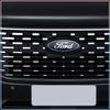 Auto Auto Heckklappe Emblem Aufkleber 11,5x4,5cm Passend für Ford Ranger Escape Mondeo Fusion Fiesta Kuga Edge Focus Mustang Emblem Logo Zubehör