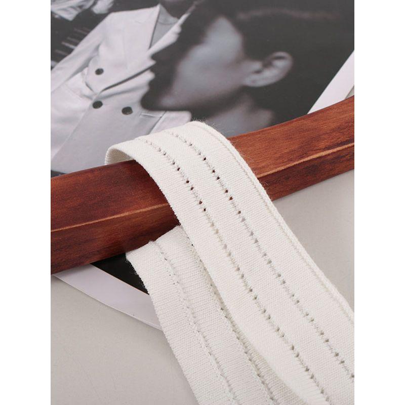 Classic Style Metal Buckle Pure Desire Ice Silk Camisole Summer Can Be Outwear Backless Slim Fit Short Knitting Tops