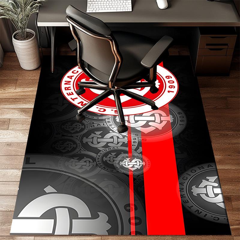 Intercontinental Football Crest Rug Game Carpet, Floor Mat for Bedroom Living Room Entryway Rug, Home Decor Idea Gift for Christmas birthday
