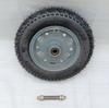 300-8 Pneumatic Cast Iron Trolley Wheel: 6-Ply Wire Construction for Industrial and Mining