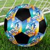 Sonic the Hedgehog3 Soccer Ball Colorful All Ages Machine Stitched PVC Competition Ready Durable High-Bounce.SIZE5