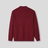 HLA Men's Mock Neck Long Sleeve Pullover Knit Sweater