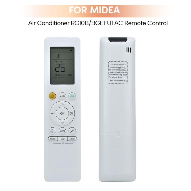 RG10A Backlit Remote Control for Air Conditioner Controller English Version Multifunction