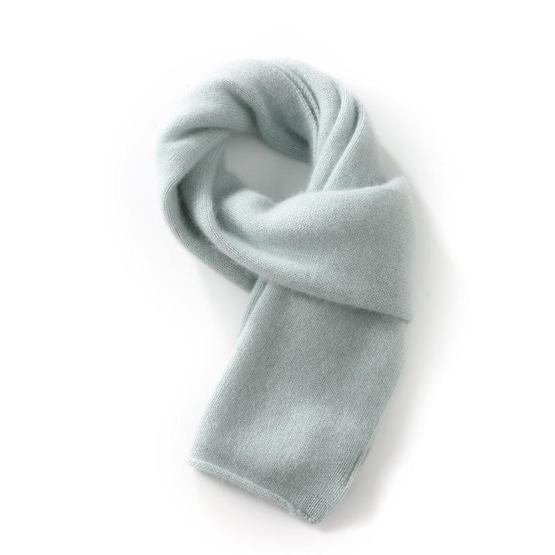 Premium 100% Cashmere Thick Knit Scarf for Parent-Child/Couples