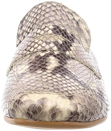 Bontre Women's Square Toe Coin Loafers, Size 22.5cm, 2E, Multicolor, 02101