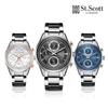 Seinteuseukoteuleondeon St6014M Time Classic Multi Men'S Metal Watch
