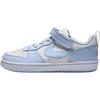 Court Borough Low Recraft PS Soft Pearl Celestine Blue Barnesko Hydrangeas White IH4049-001