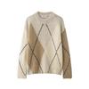 BB6904 2025 Fall Womens Street Style Relaxed Fit Knit Sweater
