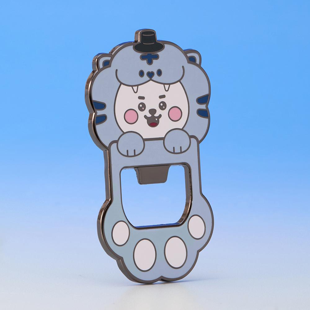 BT21 RJ K-Tiger Magnetic Bottle Opener