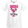 Christmas T-Shirt Santa's Favorite Hot Mess