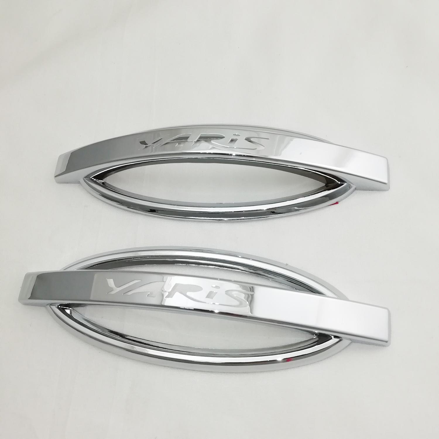 

Car ABS Chrome Accessories Plated Turn Signal Side Lamp Cover Trim Paste Style For Toyota Yaris Vitz 2005 2006 2008 2009 2010 Chrome