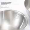 3pcs Stainless Steel Bowl Set with Scale for  Baking Cooking Food Storage Large Capacity Mixing Bowls Home Kitchen Tools