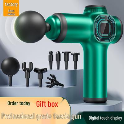 Electric Muscle Massage Gun for Neck & Shoulder Relaxation with High-Frequency Vibration