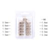 11PCS/lot 0.5-3.2mm Brass And Nut For Accessories Set Mini Drill Brass Collet Chuck For Rotary Tool