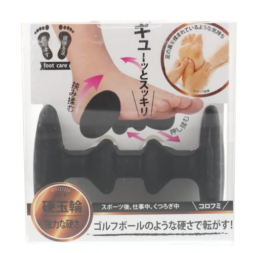 Foot care hard ball wheel