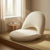 Floor Chair With Back Support Adjustable Backrest Folding Floor Chair Home Seating Padded Compact For Bay Window