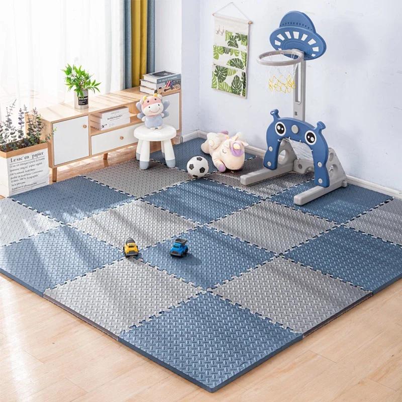 8/16pcs Pink Foam Play Mat, Interlocking Puzzle Carpet Floor Mat for Baby Crawling and Exercise Various Colors Available Toys