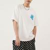 MLB T Shirts Unisex Ivory White Crew Neck Moderate 3ATSL1023-50IVS