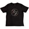 Foo Fighters tričko Hi Build FF logo černé oficiálně licencované klasické rockové tričko
