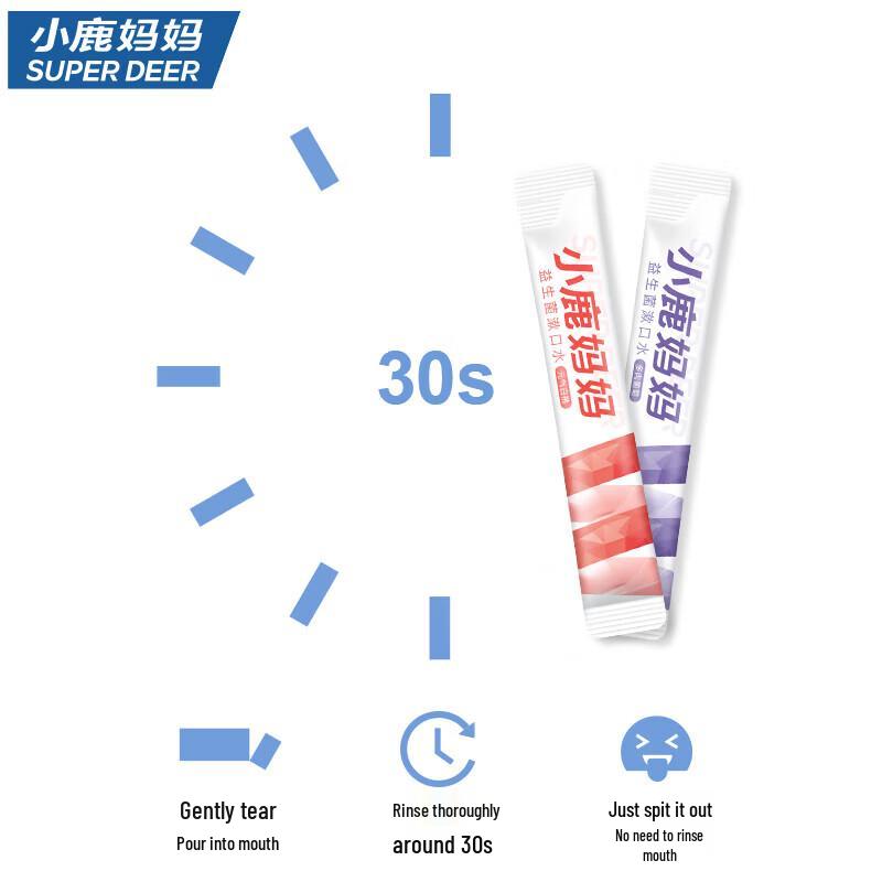 FAWNMUM Probiotic Mouthwash Strips