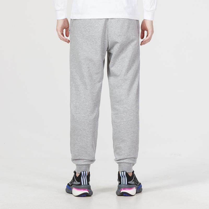 Adidas Solid Color Casual Jogger Pants Men Bottoms Grey IA4951