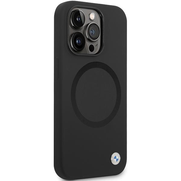 BMW BMHMP14LSILBK2 iPhone 14 Pro 6.1" black/black Signature Liquid Silicone MagSafe