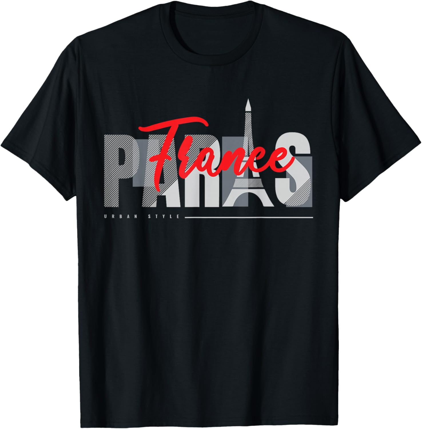 France Paris Urban Style T-Shirt S разноцветный