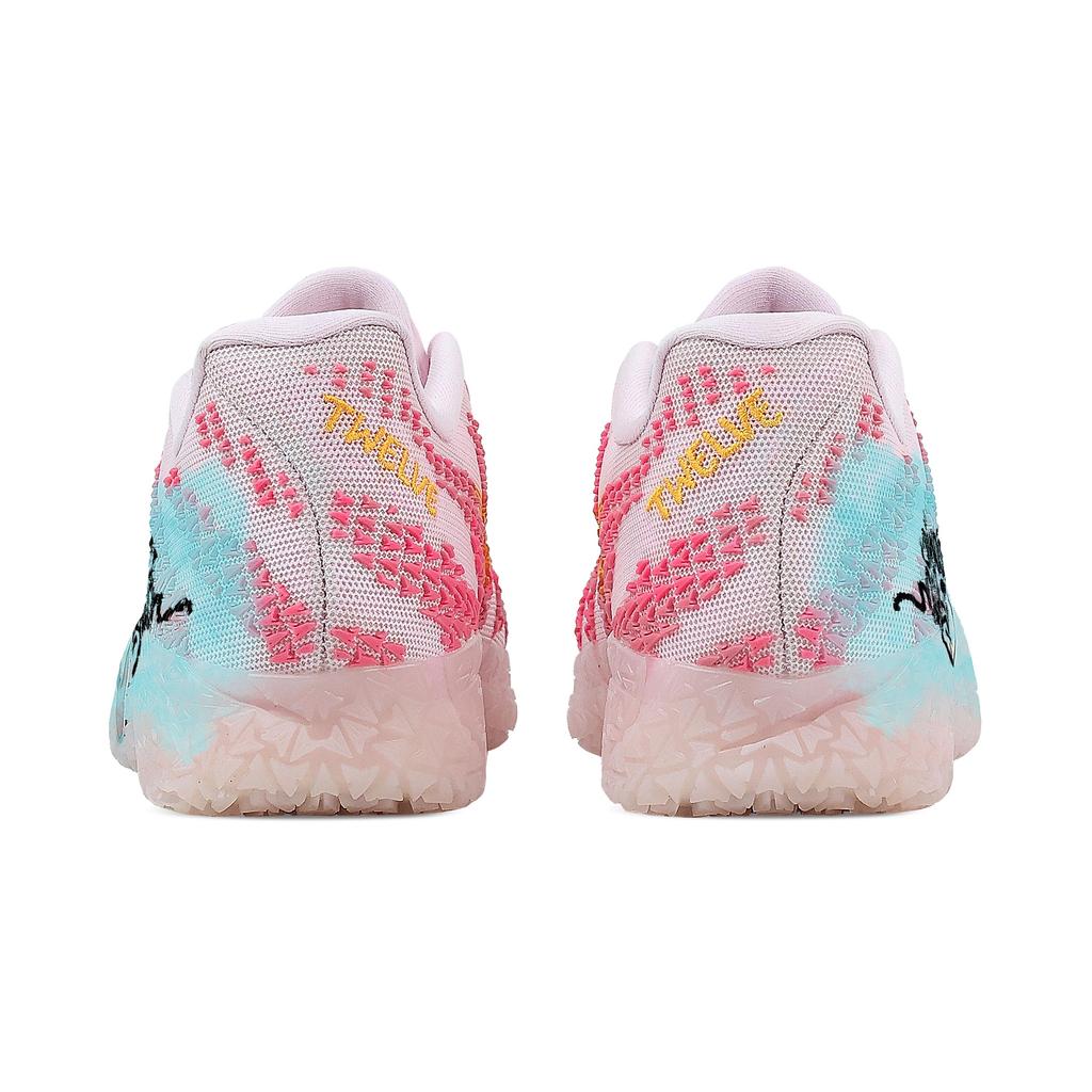 Nike Ja Morant 3 Urban Chic Style Pink Wave, Heart Box Rebound Grip Low top Basketball Shoes Men's Blue Pink HF2794-601(Team529--)