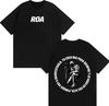 Unisex Harajuku Tshirt Rapper Roa Tour 2026 Fashion Music Tshirt Summer Casual Hiphop Loose Cozy Short Sleeve Tshirts Y2K