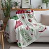 Soft Throw Blanket Cozy Fleece Blanket Decorative Couch Blanket Warm Bedspread Living Room Decor Home Textile Gift