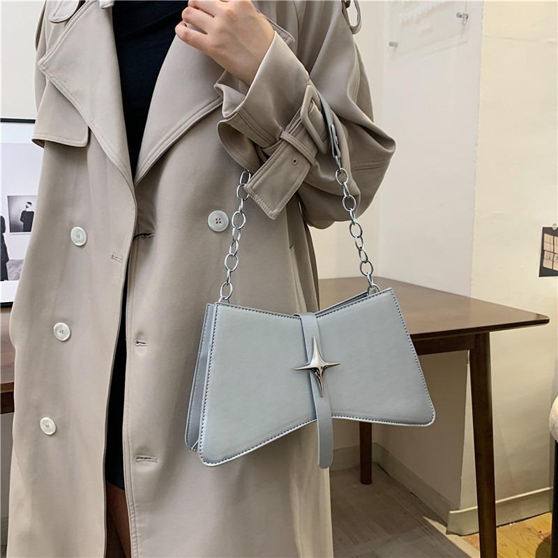 Niche Personalized Underarm Bag Autumn New Bag Women's Leisure Chain Handbag Niche Design Shoulder Bag